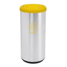 Lixeira Inox Tramontina 40l Cápsula Selecta Basculante Amare Foto mini 1