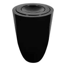 Lixeira Multiuso 50l Fibra De Vidro Astra Preto Hjwt Foto  mini 1