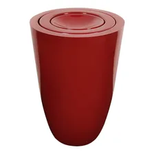 Lixeira Multiuso 50l Fibra De Vidro Astra Vermelho Ia Foto  mini 1