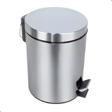 Lixeira Pedal Inox 5 Litros Com Balde Lixeira Para Banheiro Lixeira Para Cozinha Foto mini 1