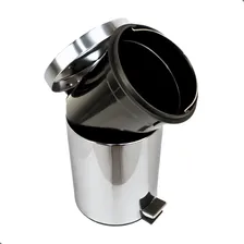 Lixeira Pedal Inox 5 Litros Com Balde Lixeira Para Banheiro Lixeira Para Cozinha Foto mini 2