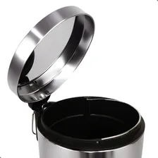 Lixeira Pedal Inox 5 Litros Com Balde Lixeira Para Banheiro Lixeira Para Cozinha Foto mini 3