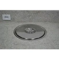 Lixeira Pia Cozinha Embutir Granito Inox 3 Litros Foto mini  3