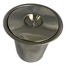 Lixeira Pia Cozinha Embutir Granito Inox 3 Litros Foto mini 1