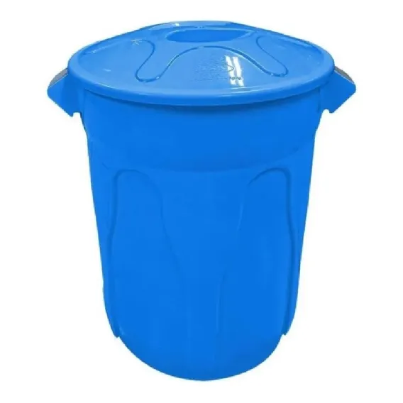 Lixeira Plastica Com Tampa 60 Litros Foto 1