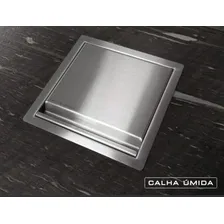 Lixeira Quadrada 5 Litros Com Tampa Inox Foto mini  2