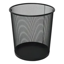 Lixeira tela Mimo Style prata e preto 12L Foto mini 2