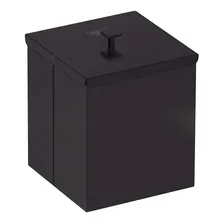 Lixeira Tramontina Luz Quadrada Black Matte 4,5l Foto mini 1