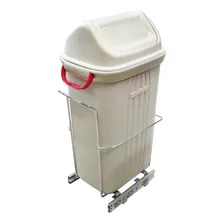Lixeira Unitária De Base 1 Cesto 30 Litros Aramados Jomer 8685 Foto mini 1