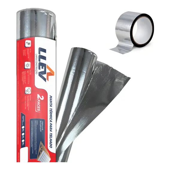 Llev Manta térmica dupla face premium bopp 50m 1 fita Foto 1