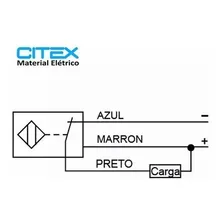 Lm12-3002nb Sensor Indutivo Faceado 6~36vcc Npn Foto mini 3