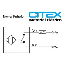 Lm8-2002b Sensor Indutivo Não Faceado 90~250v Foto mini 2