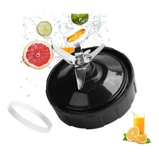 Lâmina 7 Pino Auto Iq Ultr Extrator Nutrientes Com Junta Silicone Para Nutri Ninja Liquidificador Foto  mini 1