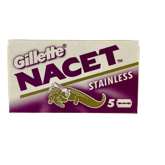 Lâmina Barbear Nacet Gillette Caixa Com 5 Lâminas Foto 1