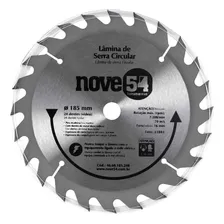 Lâmina De Serra Circular VĂdea 185mm 24 Dentes Nove54 Foto mini 1
