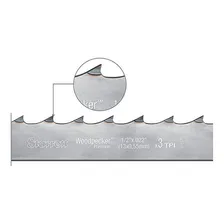 Lâmina De Serra Fita Woodpecke Wpp13x4p 2 Starrett Foto mini 1