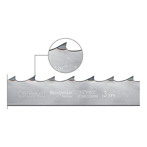Lâmina De Serra Fita Woodpecke Wpp13x4p 2 Starrett Foto 1
