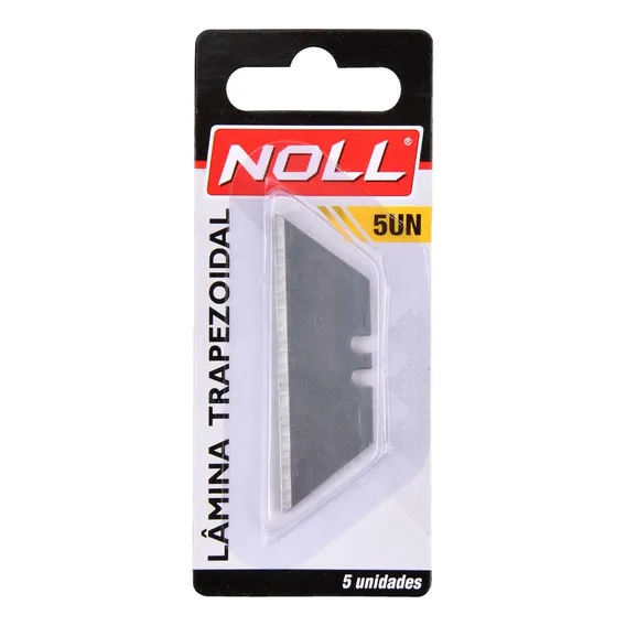 Lâmina P/ Estilete Trapezoidal Com 5 Peças (222,0003) - Noll Foto 1