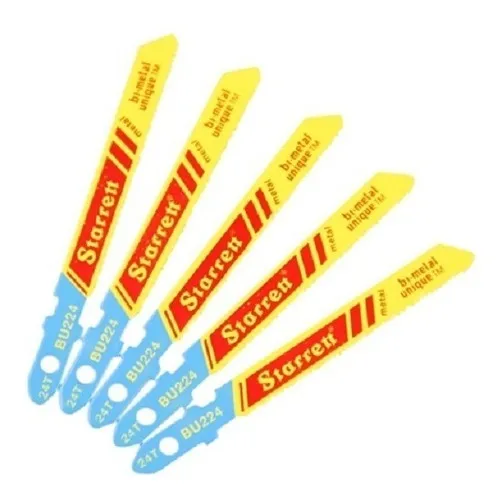 Lâmina P/ Serra Tico-tico Metal - Bu224 - Starrett - 5 Peças Foto 1