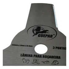 Lâmina Para Roçadeira 3 Pontas 254mm X 1 Pol. Profissional Foto mini 4