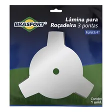 Lâmina Para Roçadeira 3 Pontas 3 X 254 Mm - 7347 Brasfort Foto mini 4
