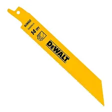 Lâmina Para Serra Sabre 6 Pol 14 Dentes 2 Peças Dw4808-2 Dewalt Foto mini 2