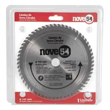 Lâmina Serra Circular VĂdea 185mm 60 Dentes Furo 20mm Nove54 Foto mini 3