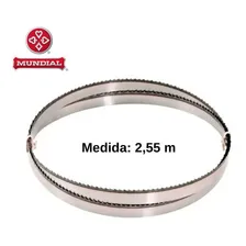 Lâmina Serra Fita P/ Açougue Peixaria Medida 2,55m - Mundial Foto mini 1