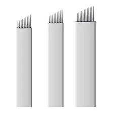 Lâmina Tebori Micropigmentação Lamina Microblading Kit 10 Un Foto mini 1