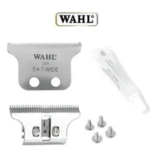 Lâmina Wahl Detailer T Wide Cor Cinza 110V/220V Foto mini 4