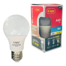 Lâmpada Bulbo A60 LED 9W Bivolt 6500k Branco Frio G-Light Foto mini 1