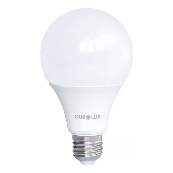Lâmpada Bulbo Led 16w E27 Branco Frio Ourolux Leitosa Luz Branco-frio 110v/220v Foto 1