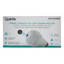 Lâmpada Câmera V380 Panorâmica Foto mini 3