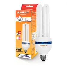 Lâmpada Compacta 45w 220v 4u Br 6400k Ourolux Foto mini  2