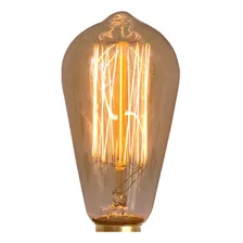 Lâmpada Filamento Carbono St64 40w 110v E27 2200k Gmh Foto mini 1