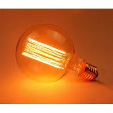 Lâmpada Filamento De Carbono 40w G95 220v Foto mini 2