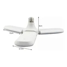 Lâmpada Forte Potente Para Oficina Industria 45w Bulbo Led C Cor da luz Branco-frio Foto mini 4