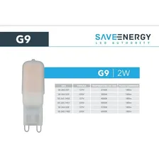 Lâmpada G9 Led Halopin 2w 3000k 4000k E 6500k Save Energy Foto mini 4