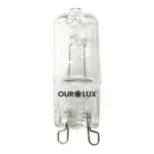 Lâmpada Halógena Halopin Bipino G9 60w 220v Clara - Ouropin Luz 2800k Foto mini 2