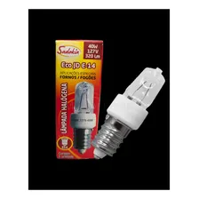Lâmpada Halógena Para Fornos E Fogões Eco Jd E-14 40w 127v Foto mini 2