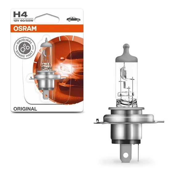Lâmpada Halógena Standard H4 3200k 12v 55/60w Osram Foto 1