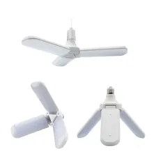 Lâmpada Hélice Pétala 45w Led Dobrável Branco Frio Bivolt 27 Cor Da Luz Branco-frio Foto mini 2