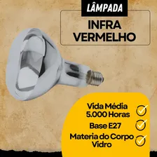 Lâmpada Infravermelha Empalux 250w E27 Para Secagem 127v Foto mini 3
