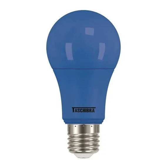 Lâmpada Led 5w Azul A60 [ 11080394 ] (autovolt) - Taschibra Foto 1