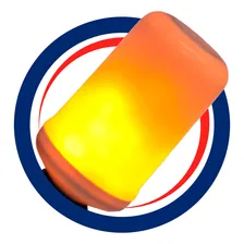 Lâmpada Led 5w De Chamas Tocha Luminária Cor Branco Foto  mini 1
