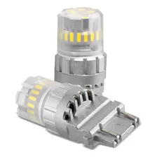 Lâmpada Led Branca T25 3157 23 Smd-4014/3030 2 Polos 6000k Foto mini 4