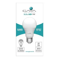 Lâmpada Led Bulbo A60 Bivolt 9w 6500k - Kit Com 10 Unidades Foto mini 2