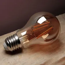 Lâmpada Led Bulbo Filamento A60 Vintage 4w 2400k Bivolt Foto mini 4