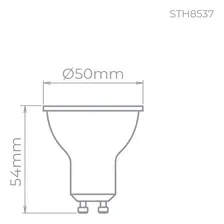 Lâmpada Led Dicroica Gu10 6w 3000k 60º Bivolt - Stella Foto mini 4