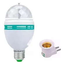Lâmpada Led Giratória Colorida Globo + Soquete Foto mini 3